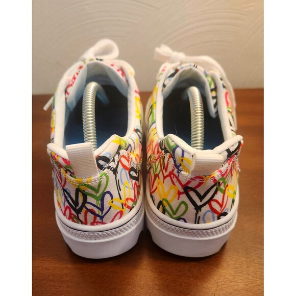 Skechers X James Goldcrown Women White Roadies Heart Sneakers SN 155505 Size 9.5 - Picture 7 of 10